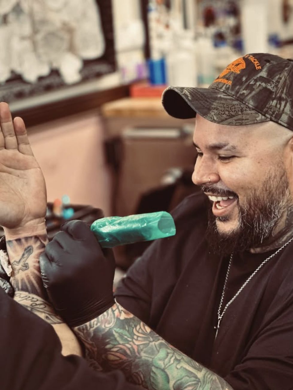 Danny Mac, tattoo artist at Electric Flamingo Tattoo in Cooper City, Florida